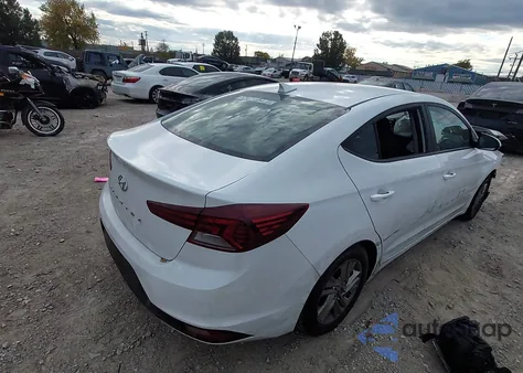 2020 Hyundai Elantra Sel z USA, uszkodzony, nr VIN 5NPD84LF0LH508199